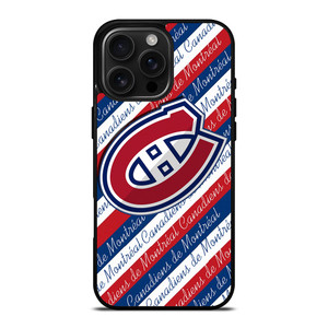 MONTREAL CANADIENS HOCKEY LOGO EMBLEM iPhone 16 Pro Max Case