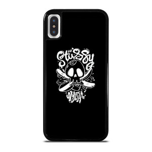STUSSY SKULL LOGO ARTWORK iPhone X / XS Case STUSSY SKULL LOGO ARTWORK iPhone X / XS Case