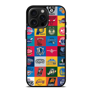 NBA TEAM COLLAGE iPhone 16 Pro Max Case NBA TEAM COLLAGE iPhone 16 Pro Max Case