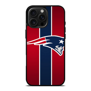 NEW ENGLAND PATRIOTS LOGO STRIPE iPhone 16 Pro Max Case