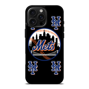 NEW YORK METS BATCH iPhone 16 Pro Max Case