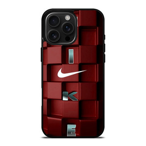 NIKE BLOCKS RED iPhone 16 Pro Max Case NIKE BLOCKS RED iPhone 16 Pro Max Case