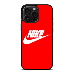 NIKE SWOOSH LOGO RED iPhone 16 Pro Max Case NIKE SWOOSH LOGO RED iPhone 16 Pro Max Case