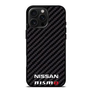 NISSAN NISMO JDM STYLE CARBON FIBER iPhone 16 Pro Max Case