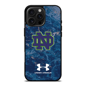 NOTRE DAME FIGHTING FOOTBALL UNDER ARMOUR iPhone 16 Pro Max Case