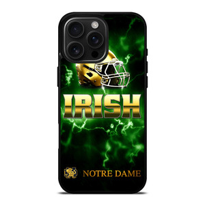 NOTRE DAME IRISH LOGO GREEN iPhone 16 Pro Max Case NOTRE DAME IRISH LOGO GREEN iPhone 16 Pro Max Case