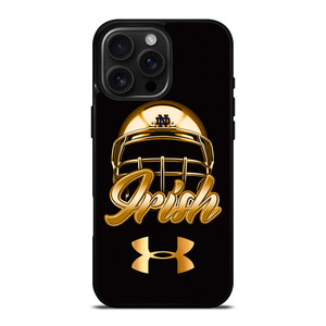 NOTRE DAME IRISH UNDER ARMOUR GOLD iPhone 16 Pro Max Case