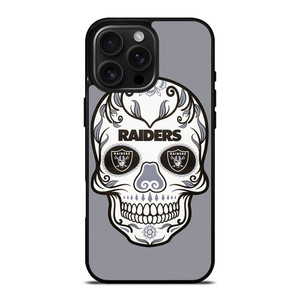 OAKLAND RAIDERS SKULL iPhone 16 Pro Max Case