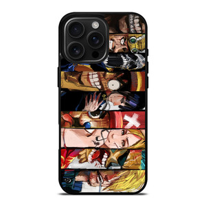 ONE PIECE CHARACTER COLLAGE iPhone 16 Pro Max Case
