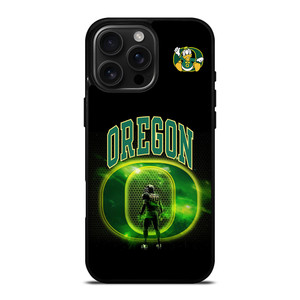 OREGON DUCKS BLACK HOLE iPhone 16 Pro Max Case