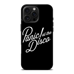 PANIC AT THE DISCO BLACK WHITE iPhone 16 Pro Max Case PANIC AT THE DISCO BLACK WHITE iPhone 16 Pro Max Case