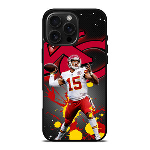 PATRICK MAHOMES KC CHIEFS NFL iPhone 16 Pro Max Case PATRICK MAHOMES KC CHIEFS NFL iPhone 16 Pro Max Case
