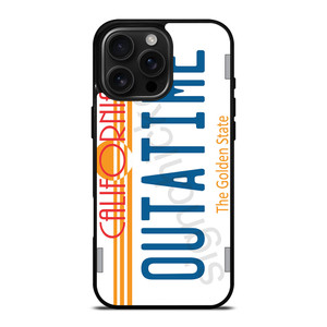 PLATE LICENSE CALIFORNIA iPhone 16 Pro Max Case