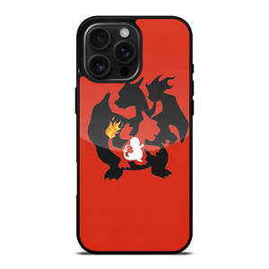 POKEMON CHARMANDER CHARMELEON CHARIZARD iPhone 16 Pro Max Case POKEMON CHARMANDER CHARMELEON CHARIZARD iPhone 16 Pro Max Case