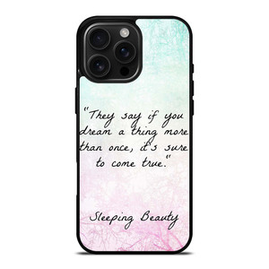 PRINCESS AURORA QUOTES iPhone 16 Pro Max Case PRINCESS AURORA QUOTES iPhone 16 Pro Max Case