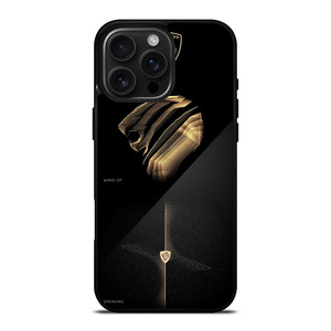 PUEGOT LOGO GOLD ELEGANT iPhone 16 Pro Max Case PUEGOT LOGO GOLD ELEGANT iPhone 16 Pro Max Case