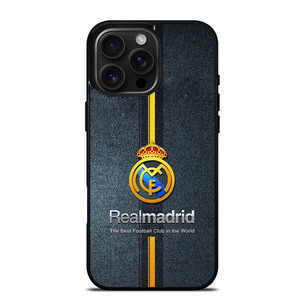 REAL MADRID SPAIN LOGO 2 iPhone 16 Pro Max Case REAL MADRID SPAIN LOGO 2 iPhone 16 Pro Max Case