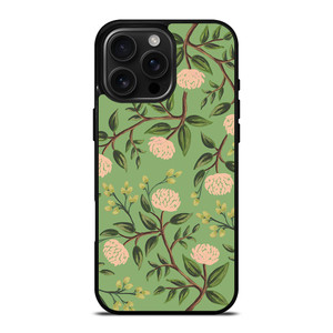 RIFLE PAPER EMERALD PEONIES iPhone 16 Pro Max Case RIFLE PAPER EMERALD PEONIES iPhone 16 Pro Max Case