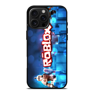 ROBLOX GAME BLUE iPhone 16 Pro Max Case ROBLOX GAME BLUE iPhone 16 Pro Max Case
