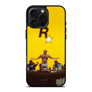 ROCKSTAR GRAND TEFT AUTO V iPhone 16 Pro Max Case ROCKSTAR GRAND TEFT AUTO V iPhone 16 Pro Max Case
