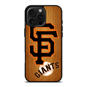 SAN FRANCISCO GIANTS WOOD iPhone 16 Pro Max Case