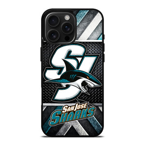 SAN JOSE SHARKS LOGO NHL iPhone 16 Pro Max Case SAN JOSE SHARKS LOGO NHL iPhone 16 Pro Max Case