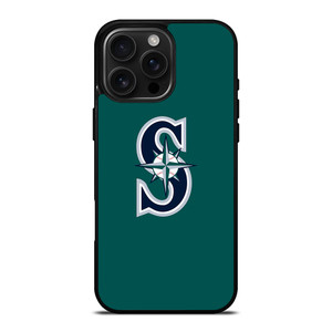 SEATTLE MARINERS LOGO GREEN iPhone 16 Pro Max Case SEATTLE MARINERS LOGO GREEN iPhone 16 Pro Max Case
