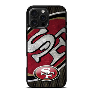 SF SAN FRANCISCO 49ERS LOGO iPhone 16 Pro Max Case SF SAN FRANCISCO 49ERS LOGO iPhone 16 Pro Max Case