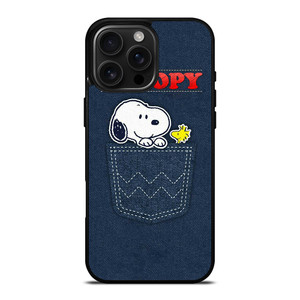 SNOOPY POCKET FRIEND iPhone 16 Pro Max Case SNOOPY POCKET FRIEND iPhone 16 Pro Max Case