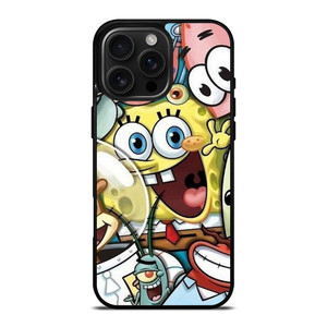 SPONGEBOB AND FRIENDS iPhone 16 Pro Max Case SPONGEBOB AND FRIENDS iPhone 16 Pro Max Case