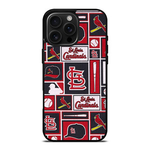 ST LOUIS CARDINALS BASEBALL iPhone 16 Pro Max Case ST LOUIS CARDINALS BASEBALL iPhone 16 Pro Max Case
