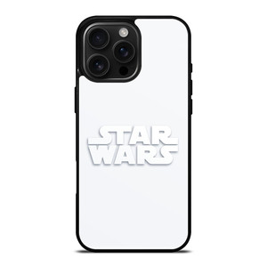 STARWARS LOGO WHITE iPhone 16 Pro Max Case STARWARS LOGO WHITE iPhone 16 Pro Max Case