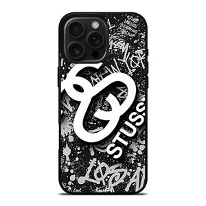 STUSSY ABSTRACT LOGO iPhone 16 Pro Max Case STUSSY ABSTRACT LOGO iPhone 16 Pro Max Case