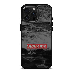 SUPREME LOGO OCEAN iPhone 16 Pro Max Case SUPREME LOGO OCEAN iPhone 16 Pro Max Case