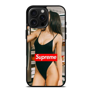 SUPREME LOGO SUMMER DRINKING iPhone 16 Pro Max Case SUPREME LOGO SUMMER DRINKING iPhone 16 Pro Max Case