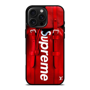 SUPREME RED BAG iPhone 16 Pro Max Case SUPREME RED BAG iPhone 16 Pro Max Case
