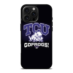 TCU HORNED FROGS COLLEGE iPhone 16 Pro Max Case
