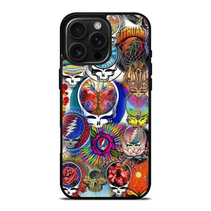 THE GRATEFUL DEAD LOGO iPhone 16 Pro Max Case THE GRATEFUL DEAD LOGO iPhone 16 Pro Max Case