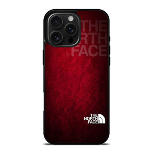 THE NORTH FACE LOGO RED GRUNGE iPhone 16 Pro Max Case