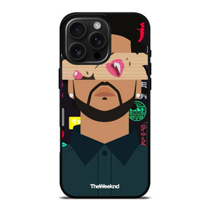 THE WEEKND XO CARTOON iPhone 16 Pro Max Case THE WEEKND XO CARTOON iPhone 16 Pro Max Case