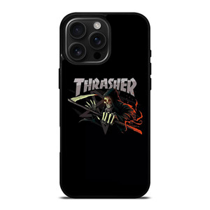 THRASHER LOGO SKULL iPhone 16 Pro Max Case THRASHER LOGO SKULL iPhone 16 Pro Max Case