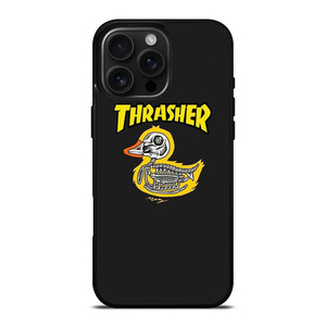 THRASHER SKATEBOARD MAGAZINE DUCK iPhone 16 Pro Max Case THRASHER SKATEBOARD MAGAZINE DUCK iPhone 16 Pro Max Case