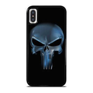 THE PUNISHER SKULL METAL LOGO iPhone X / XS Case