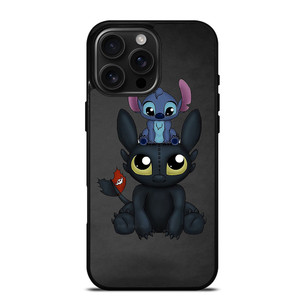 TOOTHLESS AND STITCH 2 iPhone 16 Pro Max Case