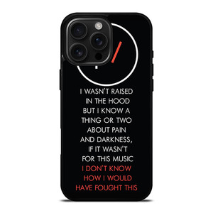 TWENTY ONE PILOTS LYRIC iPhone 16 Pro Max Case TWENTY ONE PILOTS LYRIC iPhone 16 Pro Max Case