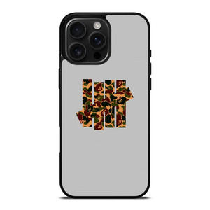 UNDEFEATED LOGO BAPE CAMO iPhone 16 Pro Max Case UNDEFEATED LOGO BAPE CAMO iPhone 16 Pro Max Case