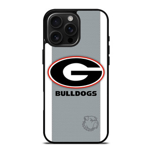 UNIVERSITY GEORGIA BULLDOGS FOOTBALL LOGO iPhone 16 Pro Max Case