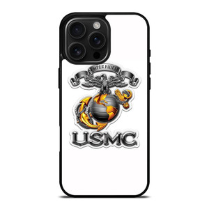 USMC MARINE CORP NAVY SEAL SEMPER FIDELIS iPhone 16 Pro Max Case