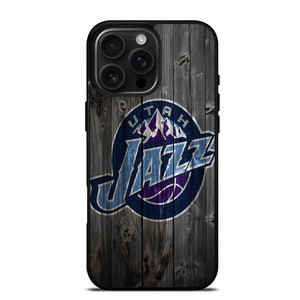UTAH JAZZ BASKETBALL WOOD iPhone 16 Pro Max Case UTAH JAZZ BASKETBALL WOOD iPhone 16 Pro Max Case