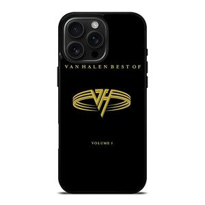 VAN HALLEN BEST OF ALBUM LOGO iPhone 16 Pro Max Case